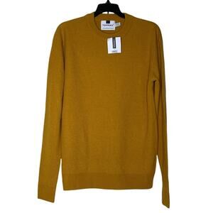 Topman XS Mustard knit sweater NWT